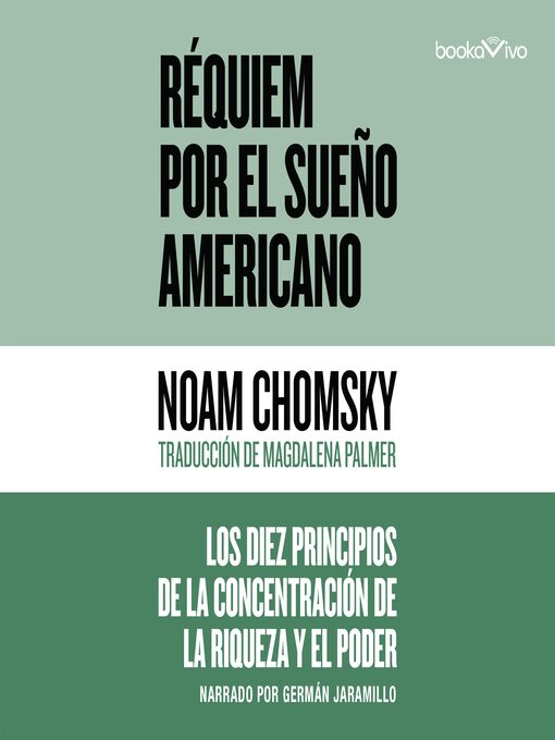 Title details for Réquiem por el sueño americano by Noam Chomsky - Wait list